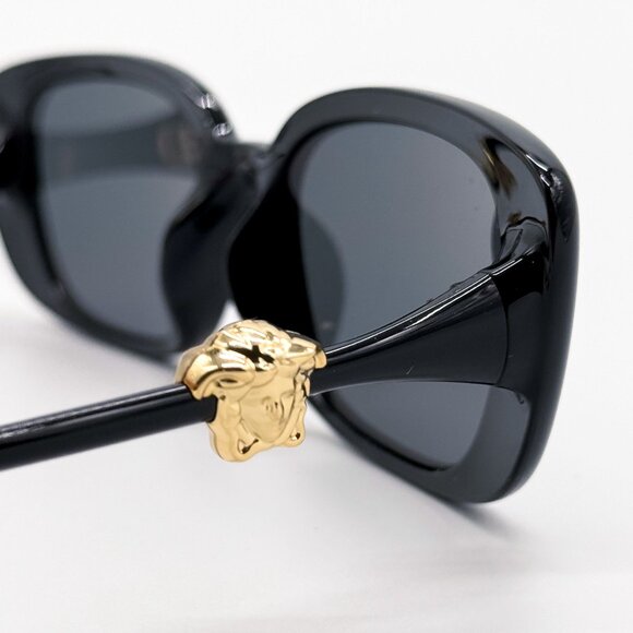 NEW VERSACE SUNGLASSES VE4504D GB1/87 BLACK WOMEN EYEWEAR main image 5